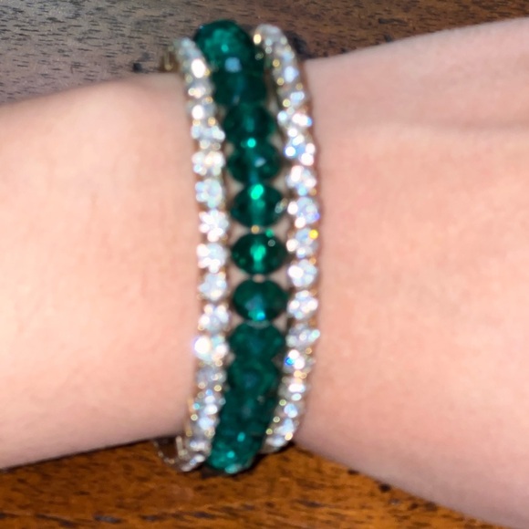 MixIt green and silver white bracelet new with tags - Picture 5 of 13